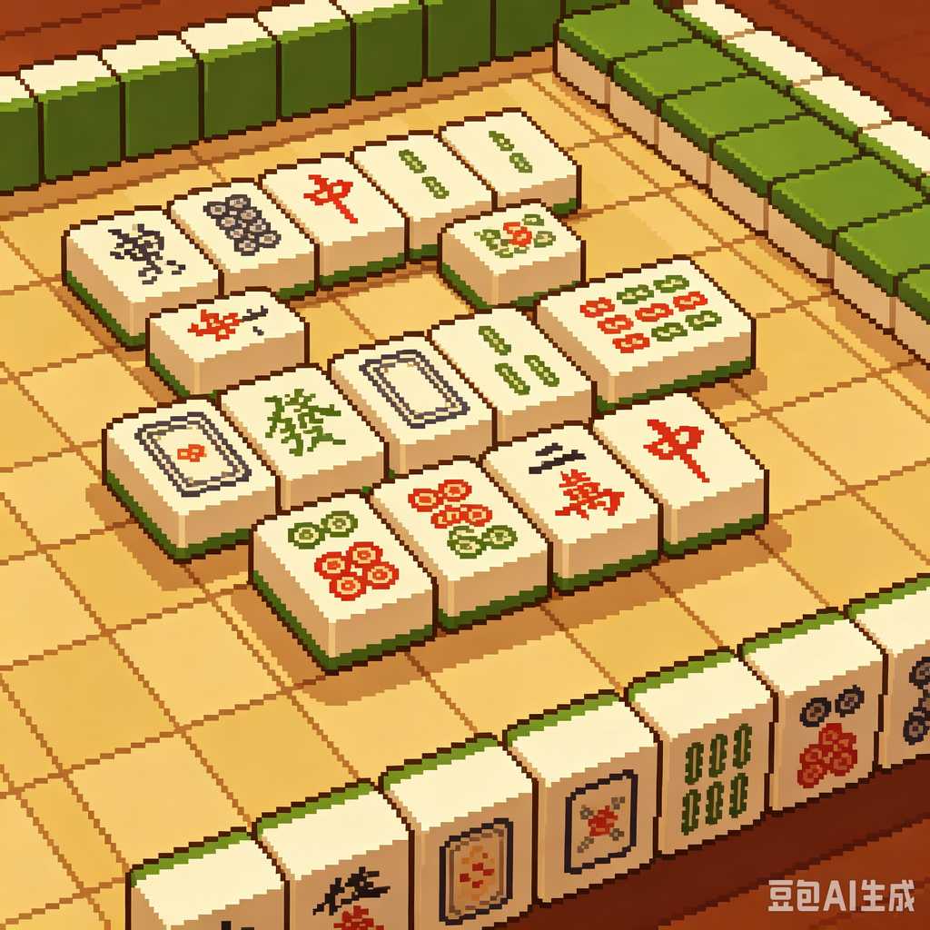 bamboo mahjong set